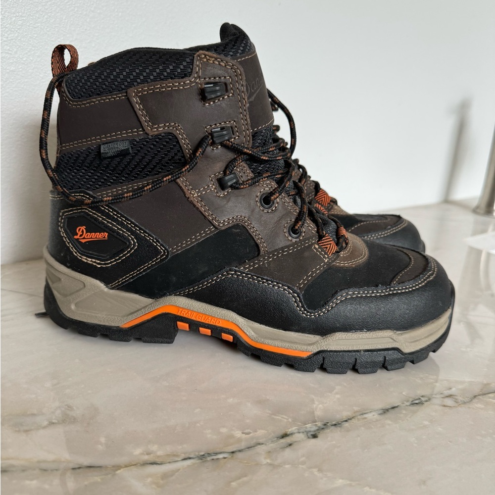 Danner 15160 Men's Field Ranger 6" Boots Brown Size 8 "Danner Dry"